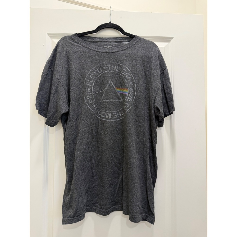 Pink Floyd Dark Side of the Moon Graphic T-Shirt Charcoal Grey Large